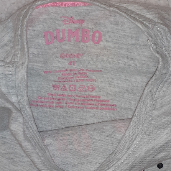 $5 ADD ON Disney Dumbo 4T Tshirt - Picture 3 of 3